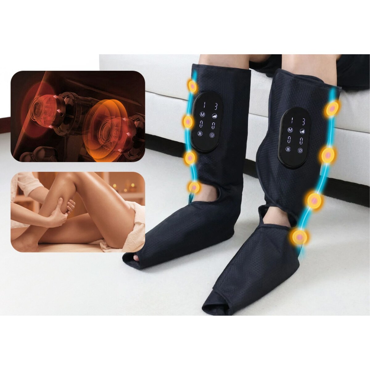 Masajeador de piernas estilo spa Misto Medivon Con drenaje