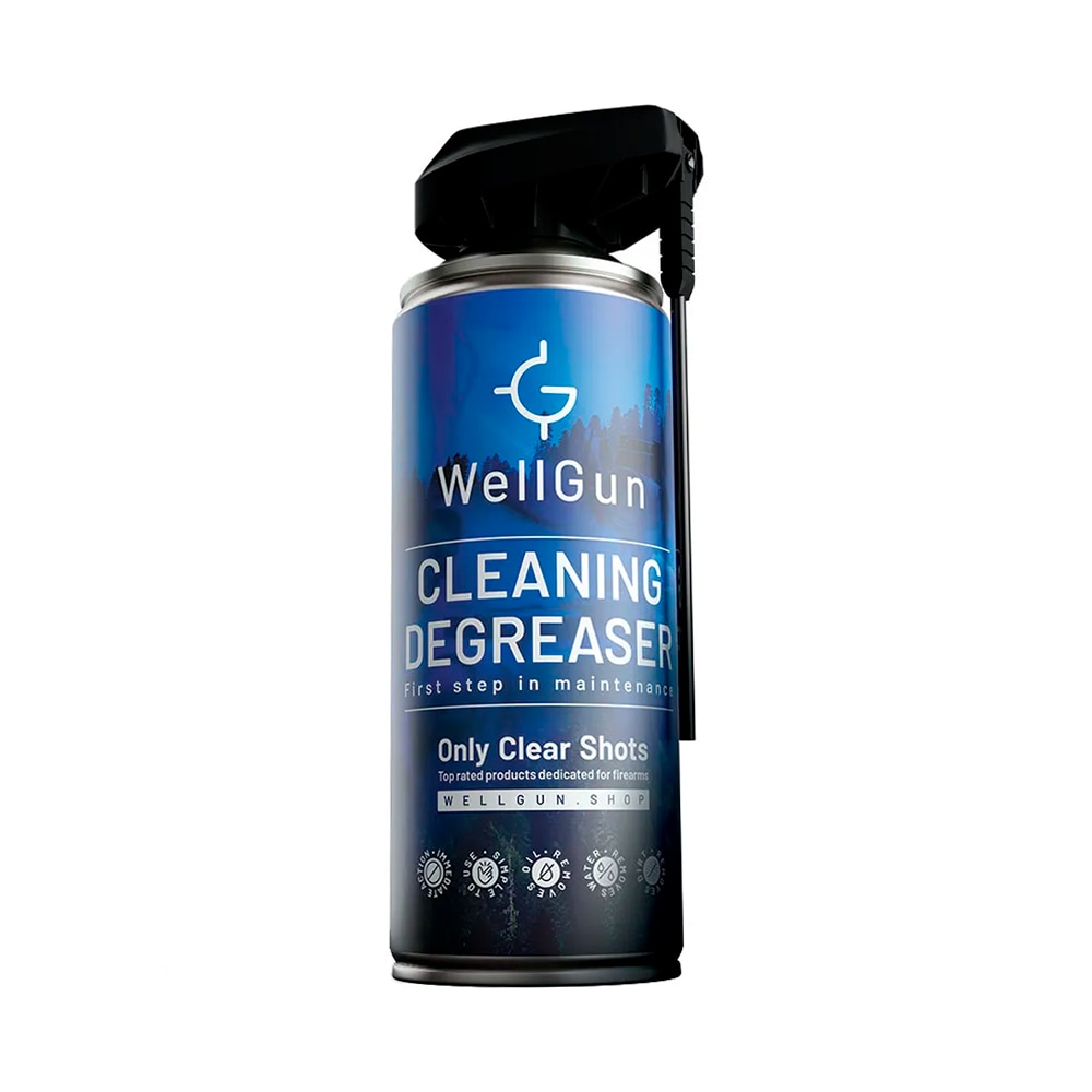 Imagen 0 de Desengrasante orgánico para armas 400 ml. WellGun Blanco