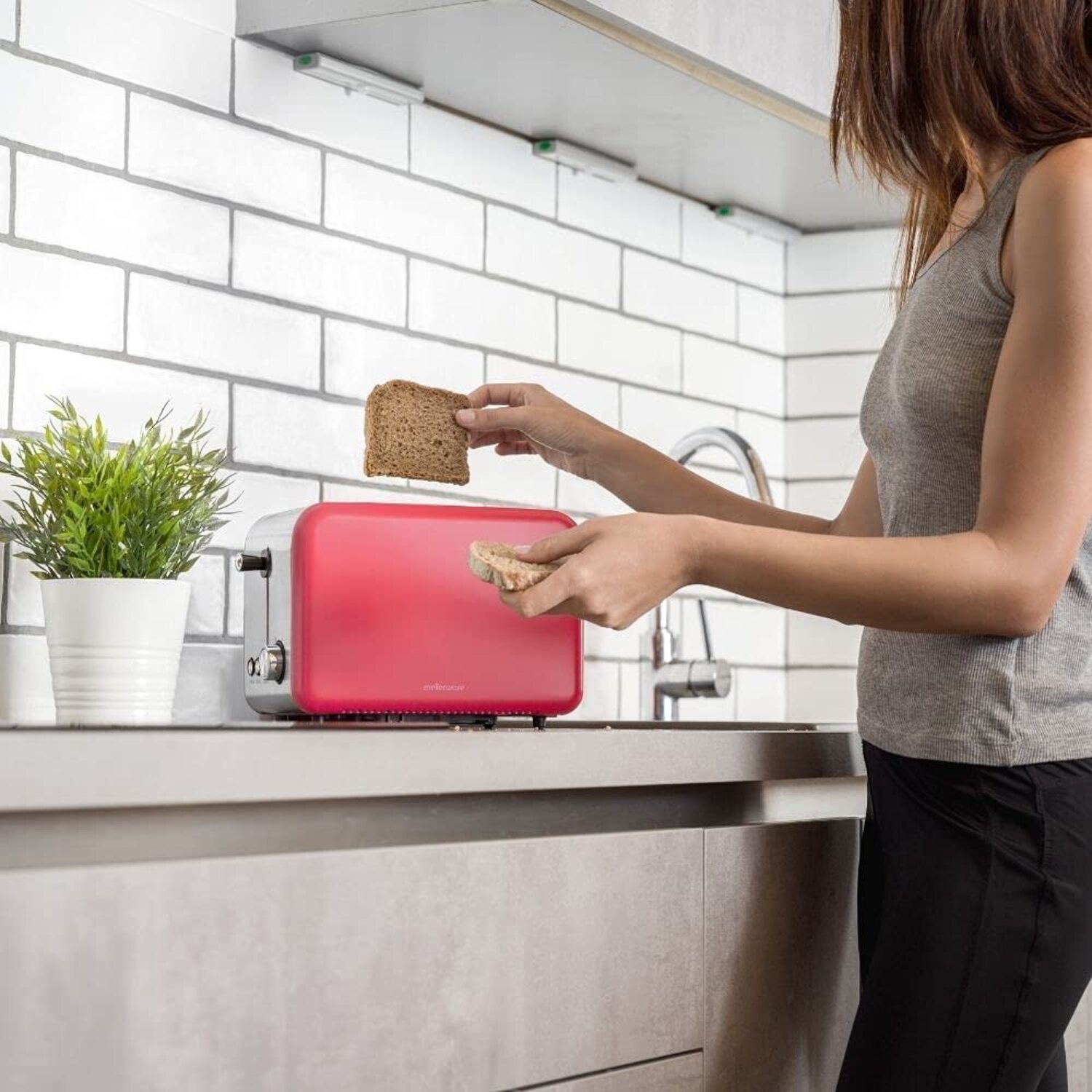 Tostador Mellerware CRISPY - Rojo Rojo-5