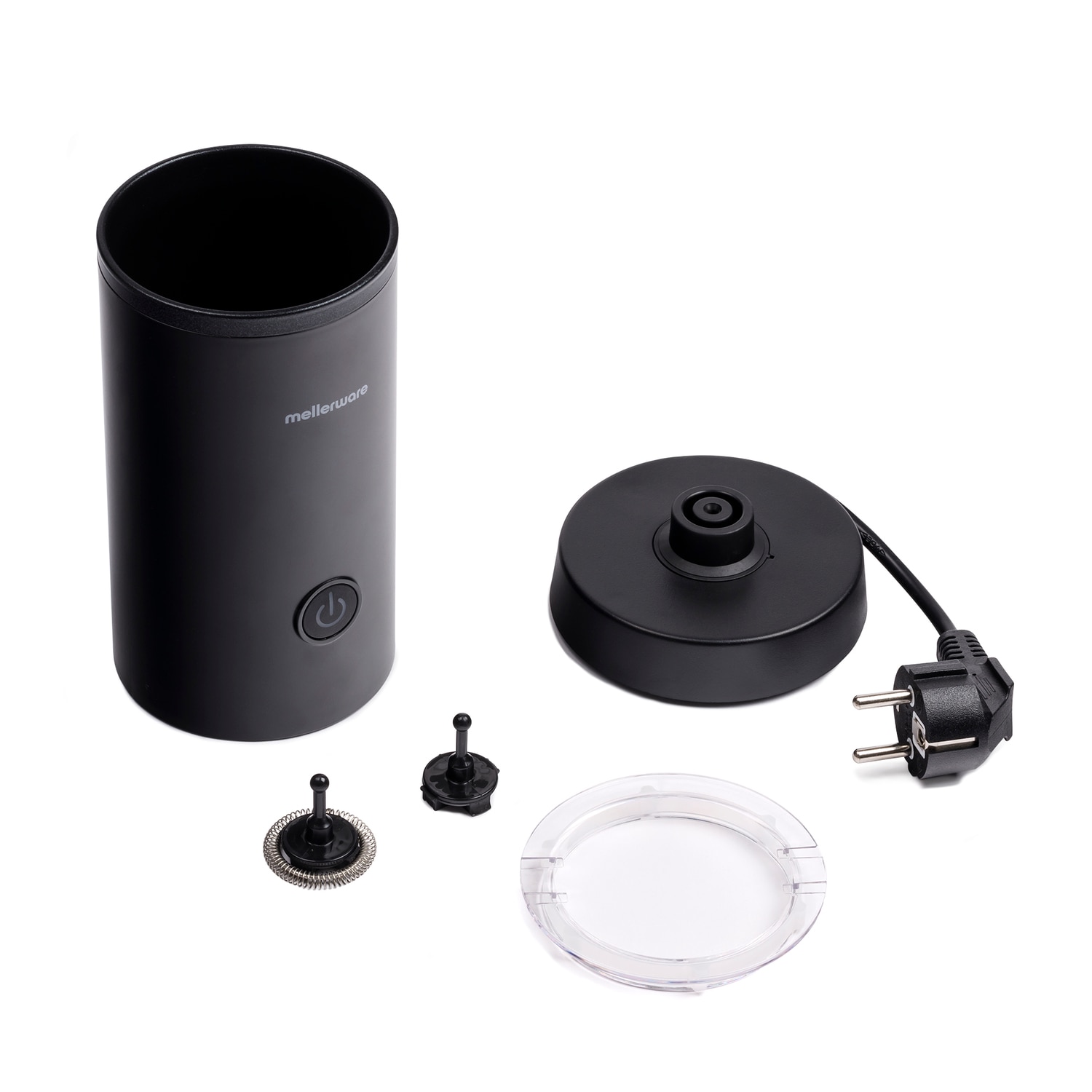 Espumador de leche Mellerware FROTHY! Black - Negro Negro-6