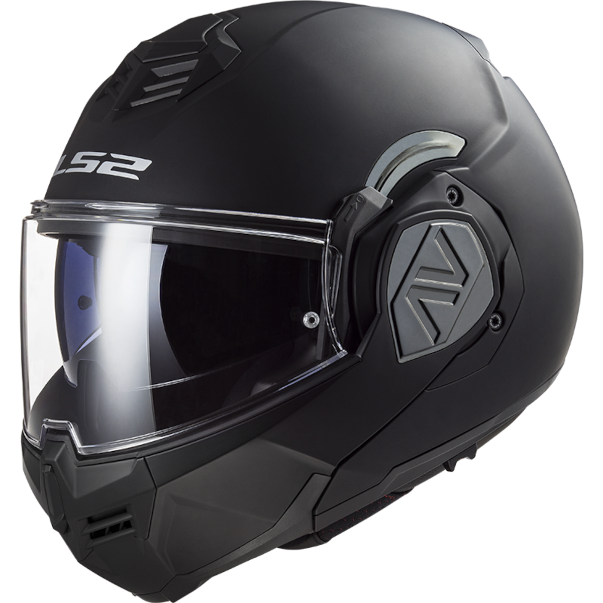 Casco de moto Advant LS2 Negro mate-1