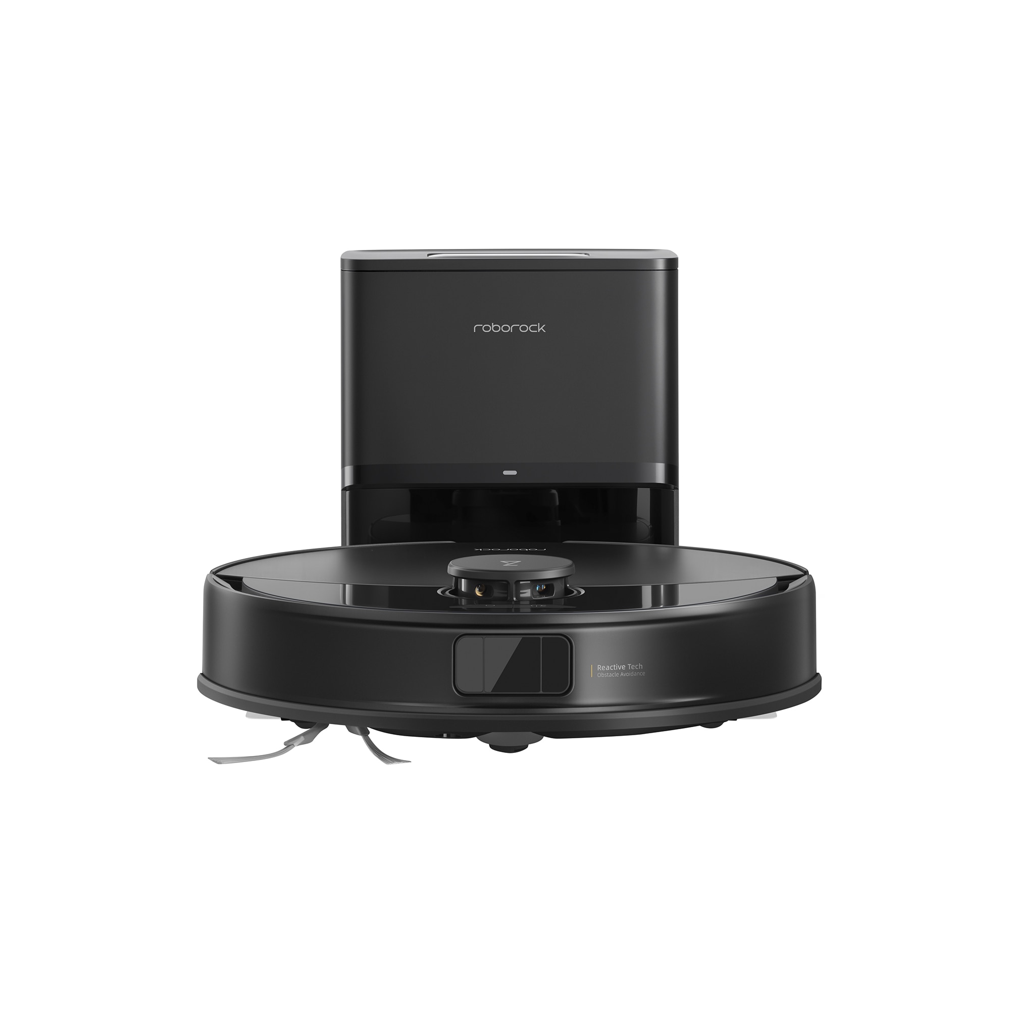 Robot aspirador Roborock Q10VF+ con mopa y base para sólidos batería 5200mAh - Negro Negro-2