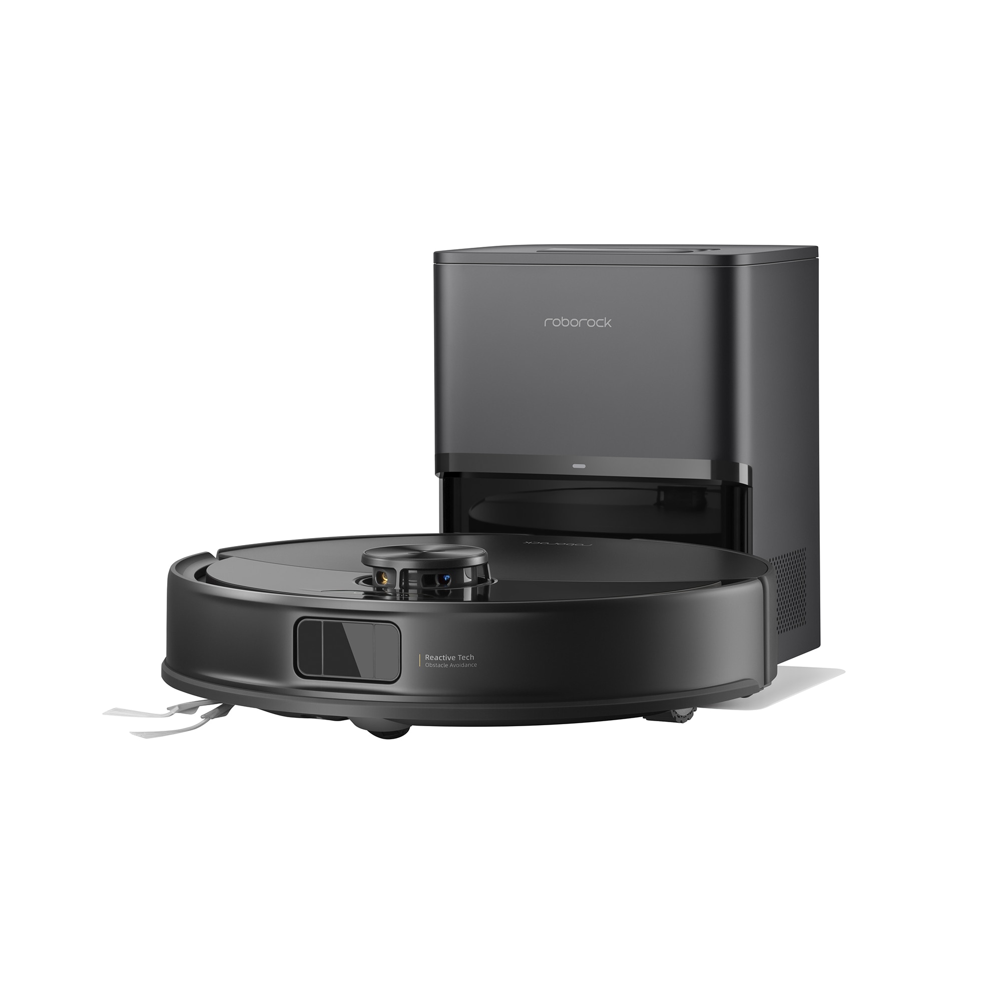 Robot aspirador Roborock Q10VF+ con mopa y base para sólidos batería 5200mAh - Negro Negro-3