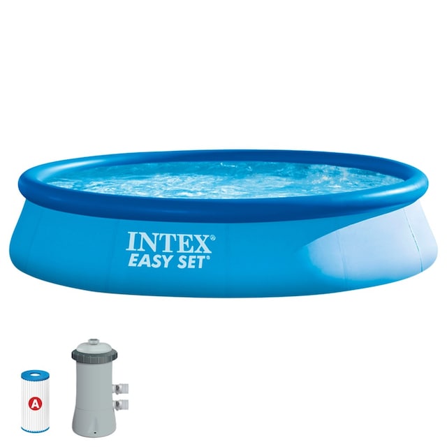 Imagen 0 de Piscina hinchable Intex easy set 396x84 cm - 7.290 litros