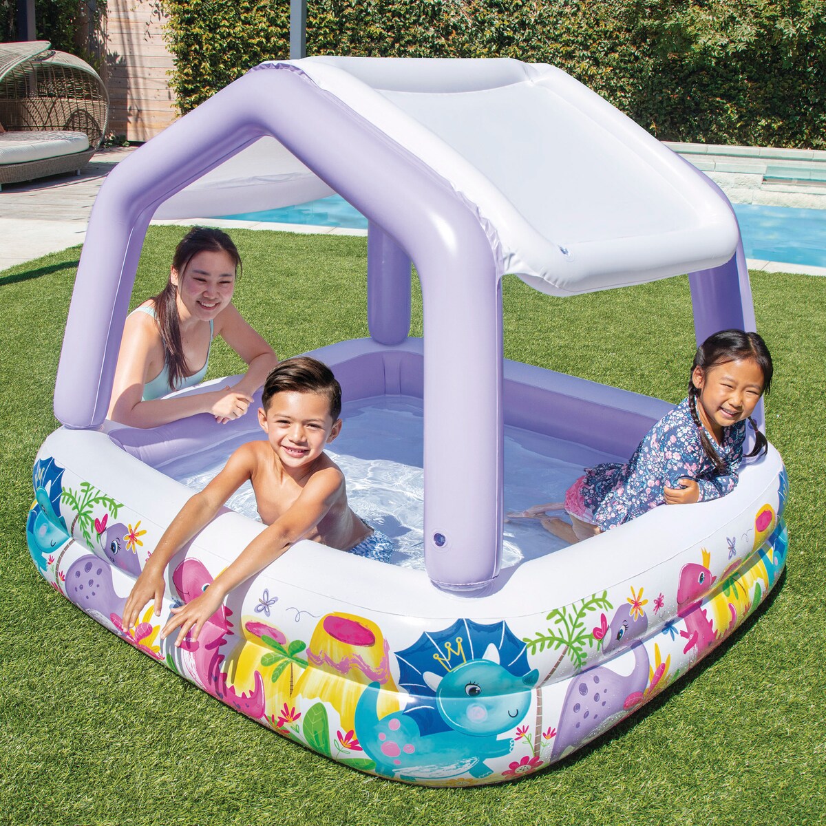 Piscina Intex Piscina Hinchable Infantil Acan Tradineur 122cm