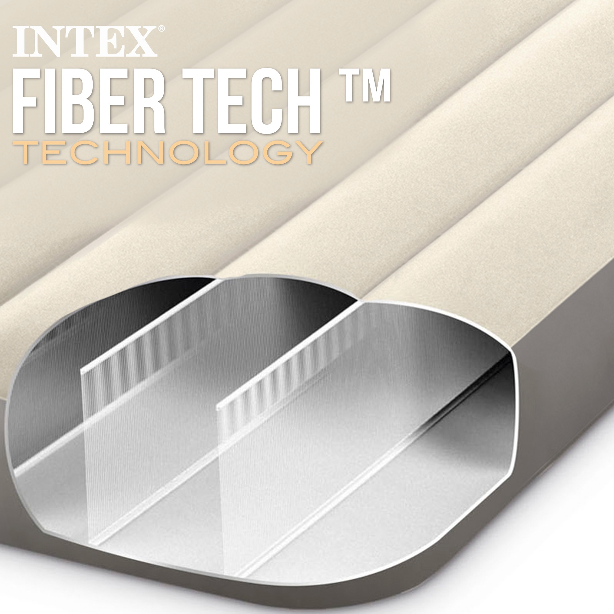 Imagen 7 de Colchón hinchable doble Dura?Beam Standard Single?High Intex - Gris Gris