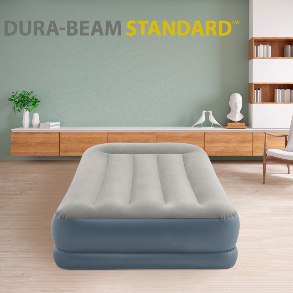 Colchón hinchable Intex individual Talla S Dura-Beam Estándar Pillow Rest Mid-Rise 2