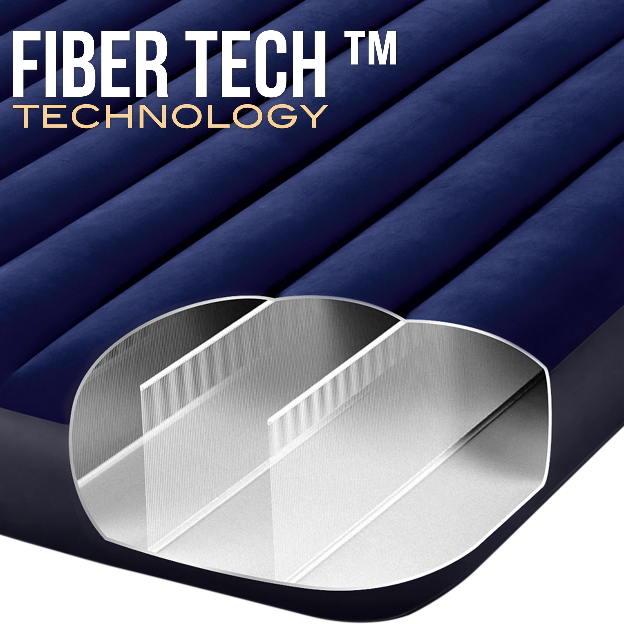 Colchón hinchable Intex Dura-Beam Standard Classic Downy - Azul Azul-7