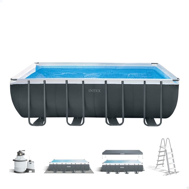Imagen 0 de Piscina desmontable rectangular Ultra XTR Frame Intex 549x274x132 + depuradora