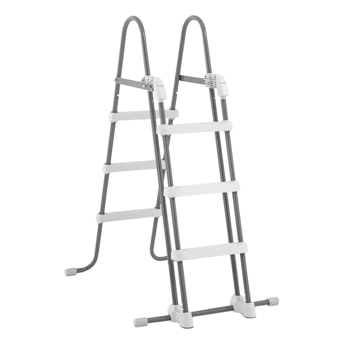Piscina elevada rectangular prism frame Intex con depuradora Gris-4