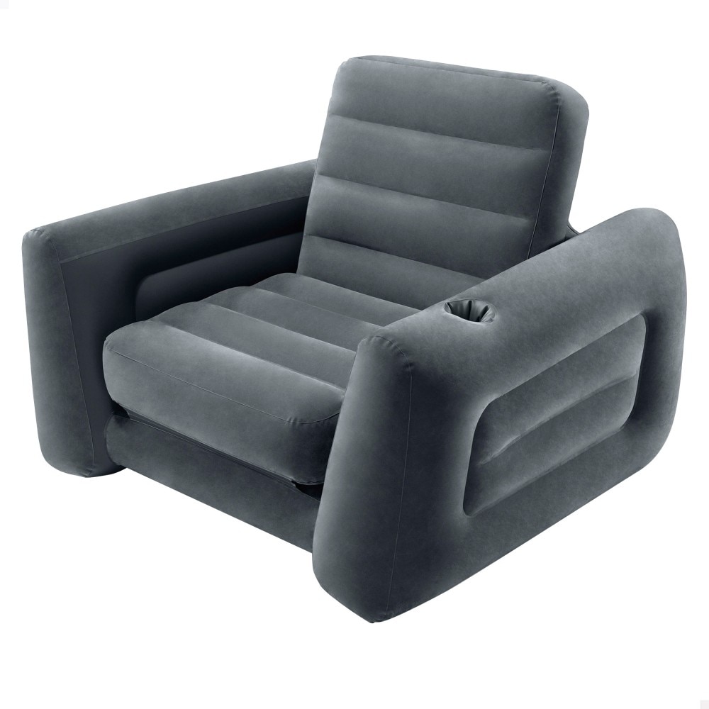 Intex - Sillón cama hinchable 2 en 1 Intex.