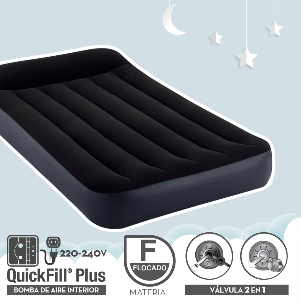 Colchón hinchable Intex individual Talla S Dura-Beam Estándar Pillow Rest Classic 3