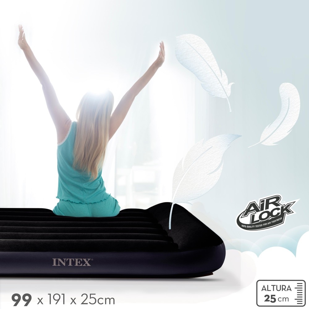Colchón hinchable Intex individual Talla S Dura-Beam Estándar Pillow Rest Classic 4