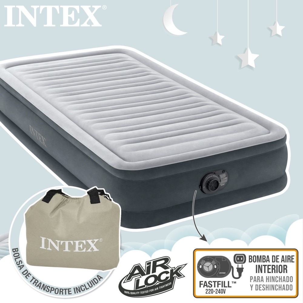 Colchón hinchable Intex Dura-Beam Deluxe Comfort-Plush 3