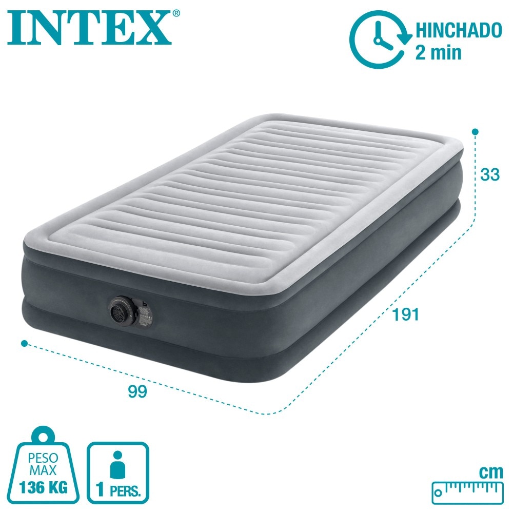 Colchón hinchable Intex Dura-Beam Deluxe Comfort-Plush 6