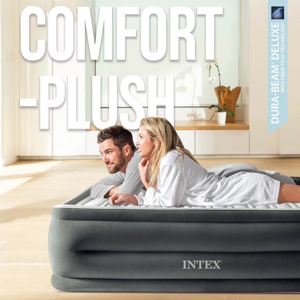 Colchón inflable Fiber Tech Comfort-Plush Intex 2