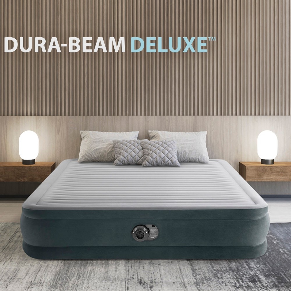 Colchón hinchable Intex doble Talla L Dura-Beam Deluxe Comfort-Plush Elevated 2