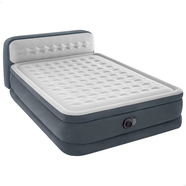 Imagen 0 de Cama de aire Intex Dura Beam Deluxe Ultra Plush con cabecero