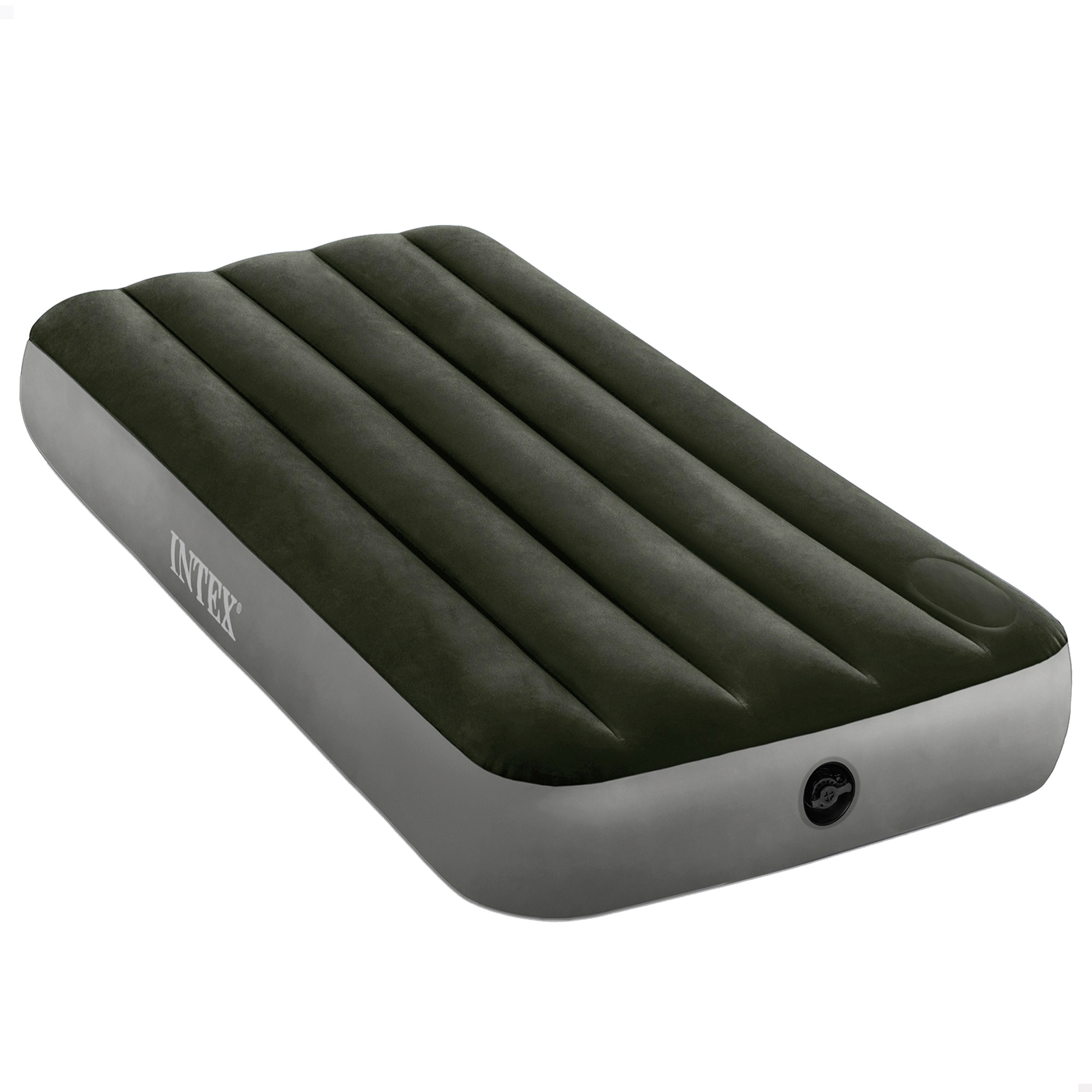 Colchón hinchable Intex individual Talla XS Dura-Beam Estándar Downy - Negro Negro-1