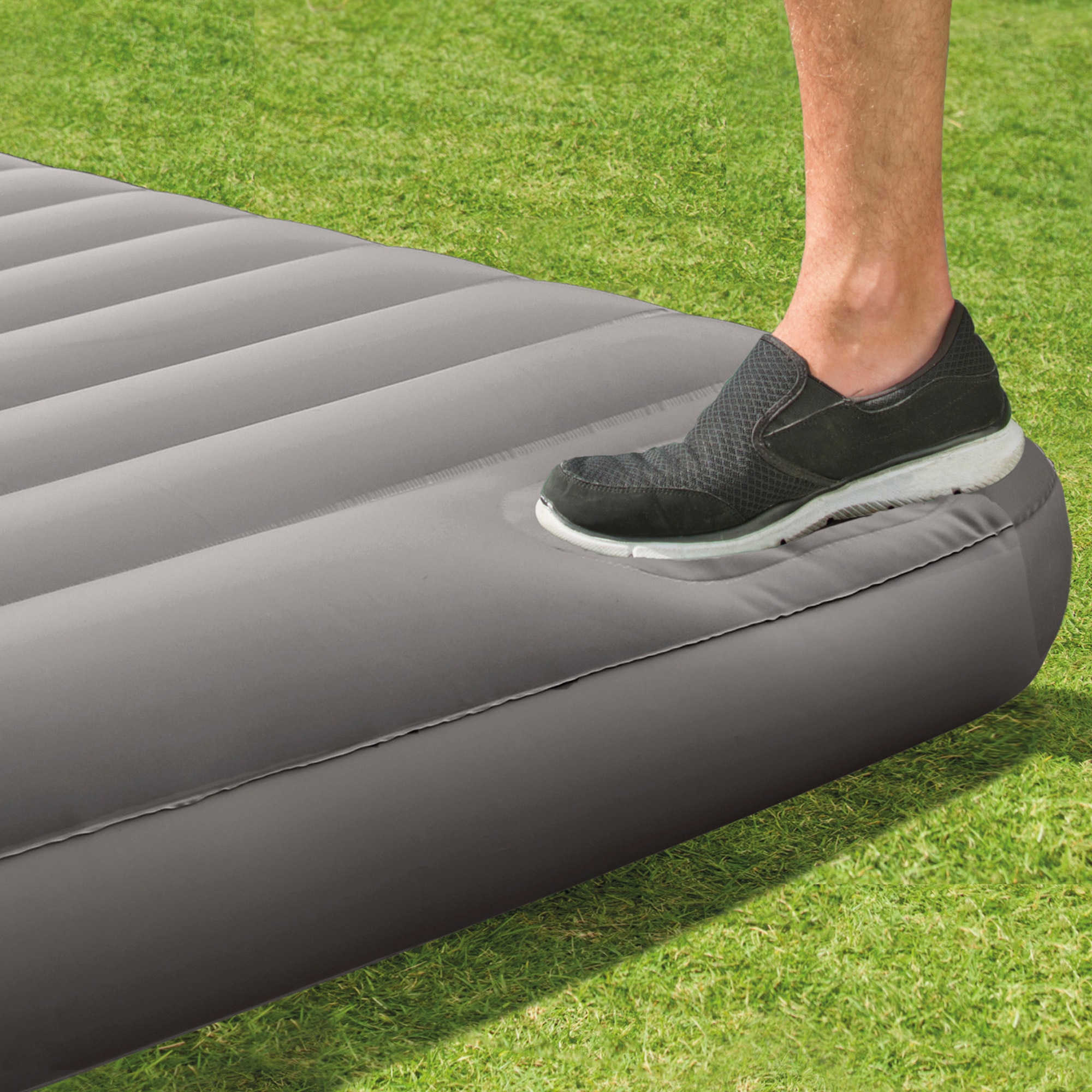 Colchón hinchable Intex individual Talla XS Dura-Beam Estándar Downy - Negro Negro-5
