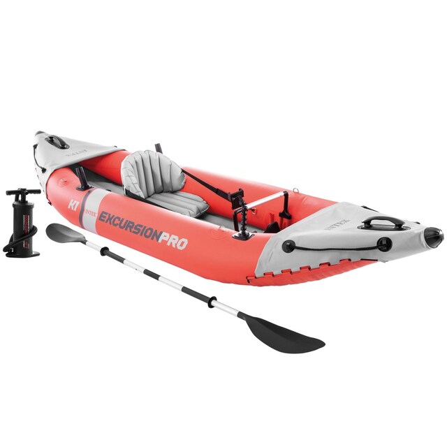 Imagen 0 de Kayak hinchable Intex K1 Excursion Pro 1 remo + hinchador