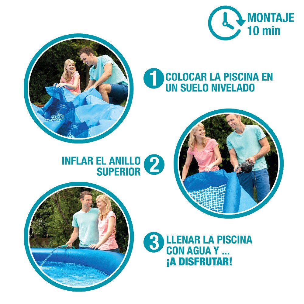 Piscina hinchable Easy Set 244 x 61 cm Intex El Corte Ingl s