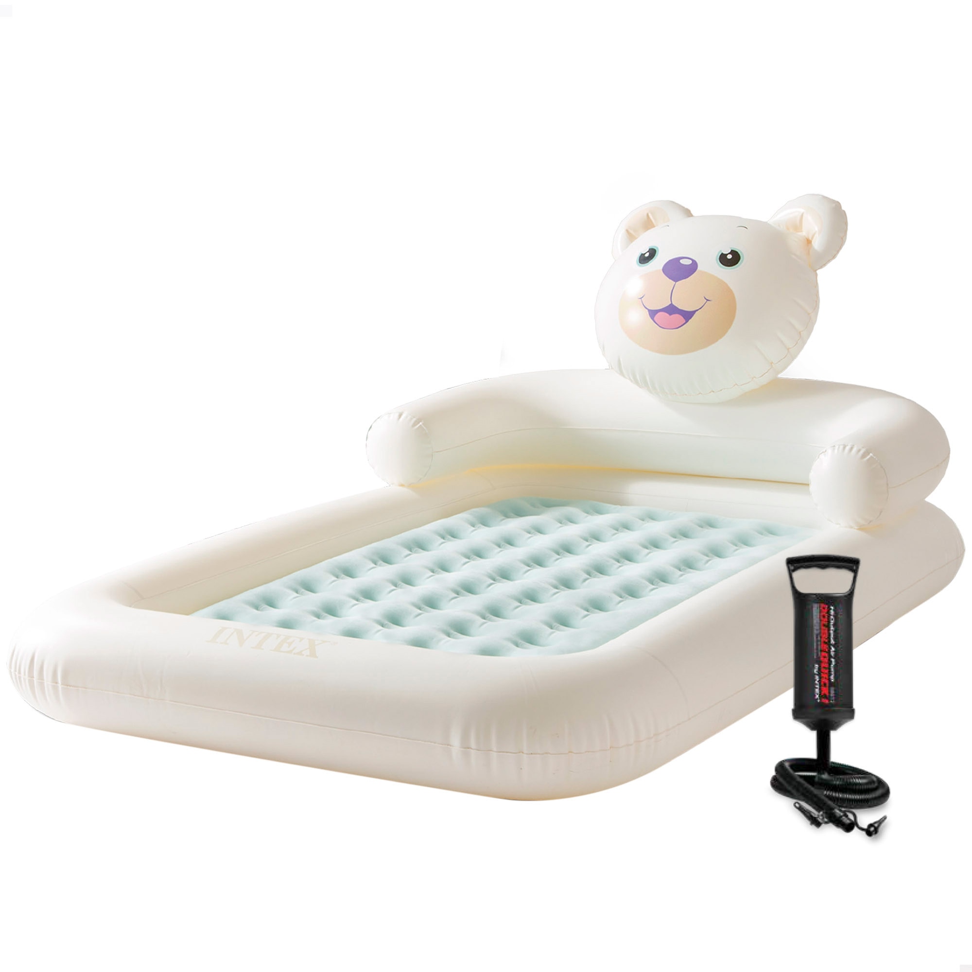 Colchón hinchable infantil osito 114X178 cm Intex