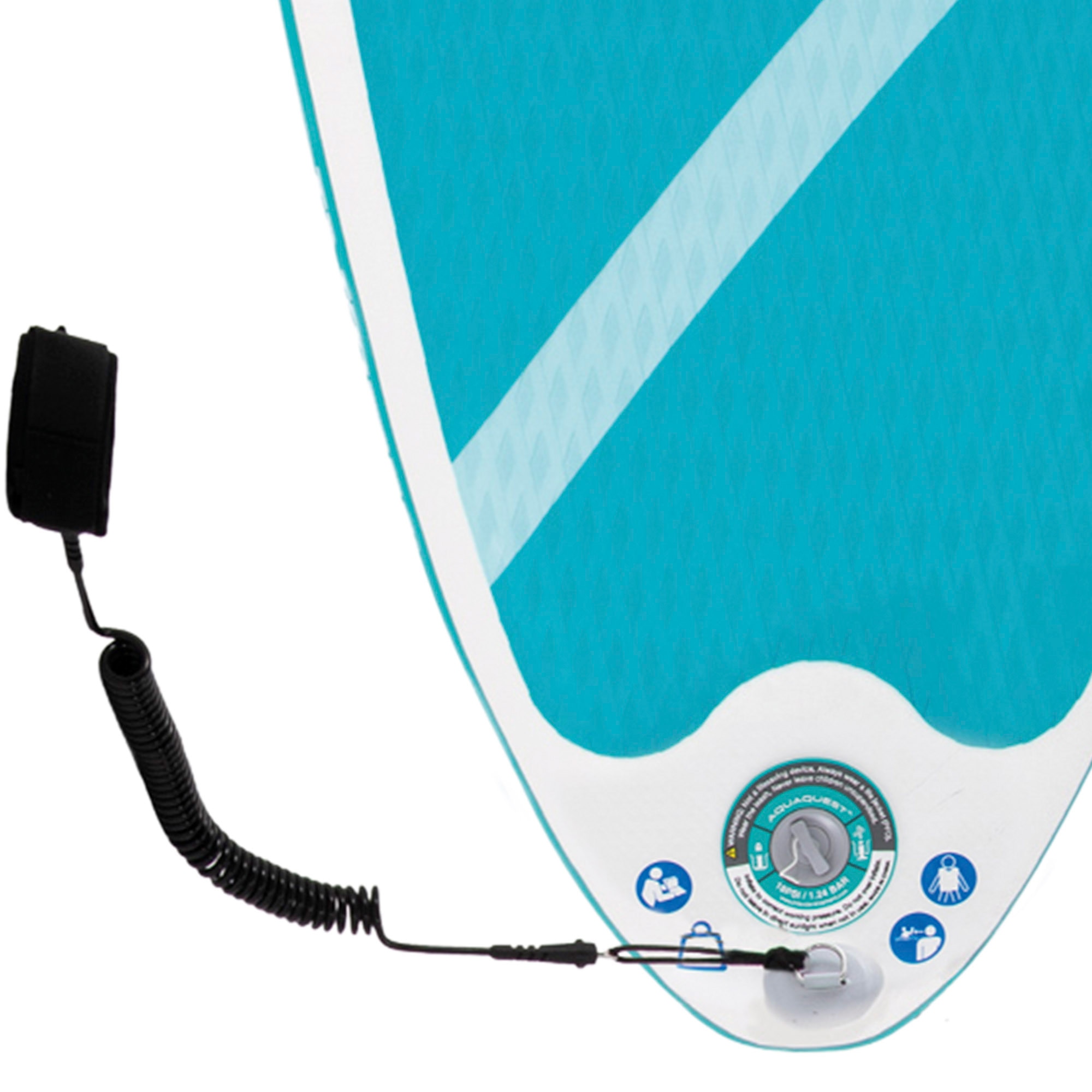 Tabla paddle surf hinchable AquaQuest 320 All-Round con remo y accesorios Intex - Azul Azul-3