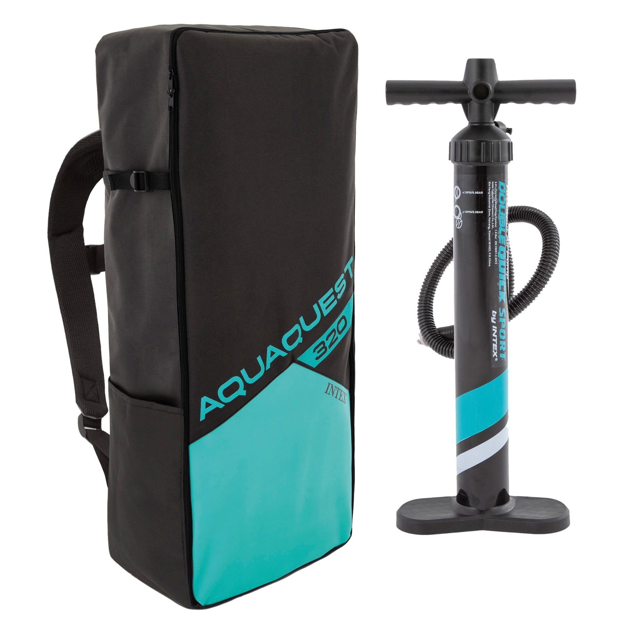 Tabla paddle surf hinchable AquaQuest 320 All-Round con remo y accesorios Intex - Azul Azul-8