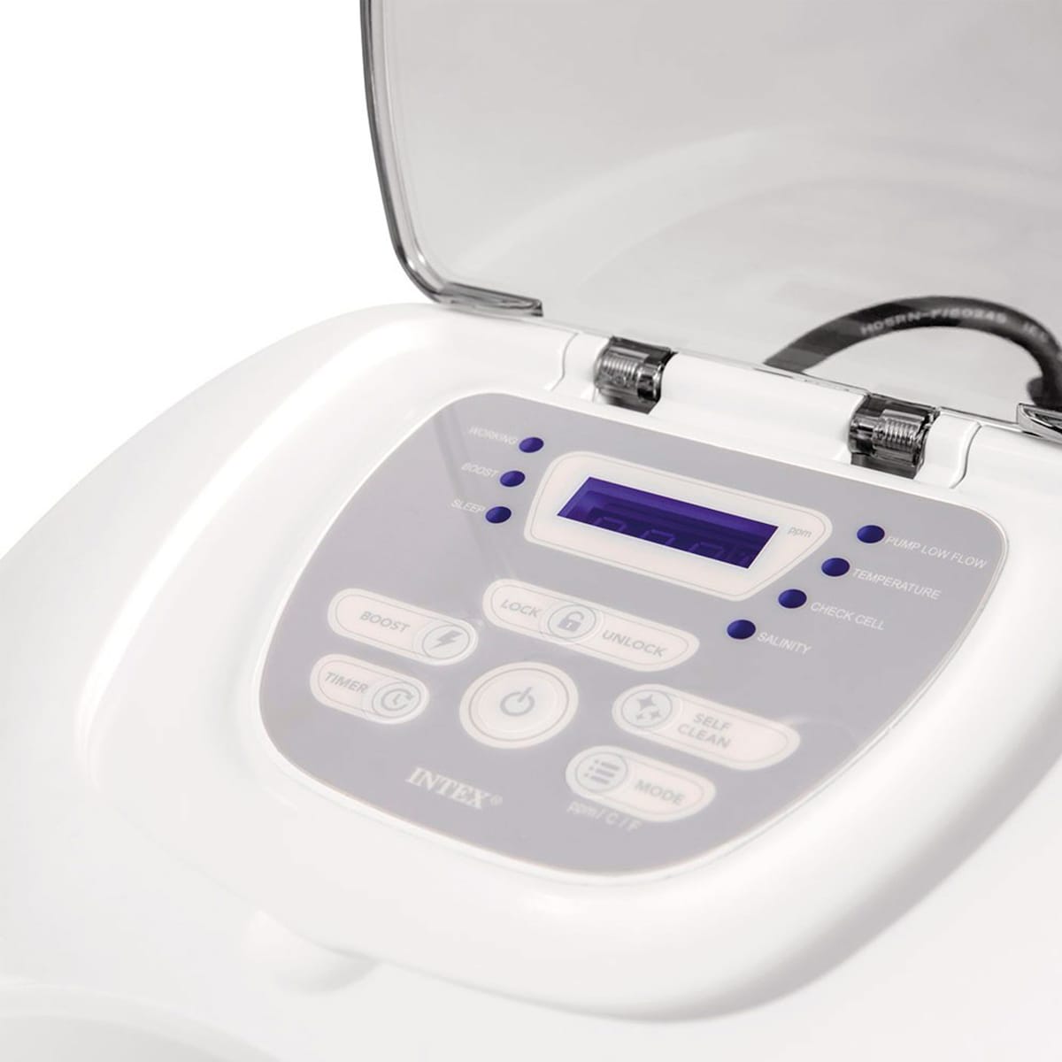 Clorador salino E.C.O 7 g/h QS700 PLUS Intex Blanco-6