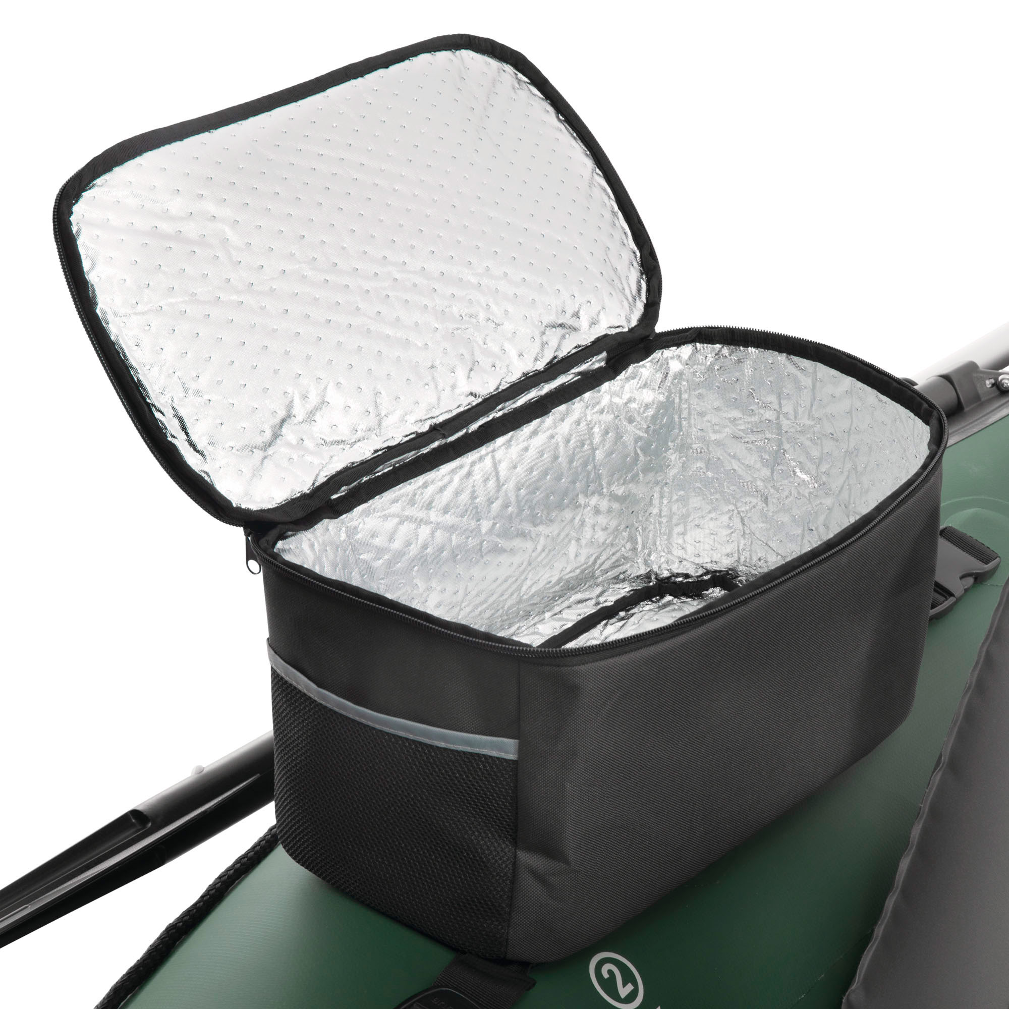 Pato hinchable pesca Big Catch Pro 165 cm con remos y accesorios Intex - Verde Verde-6