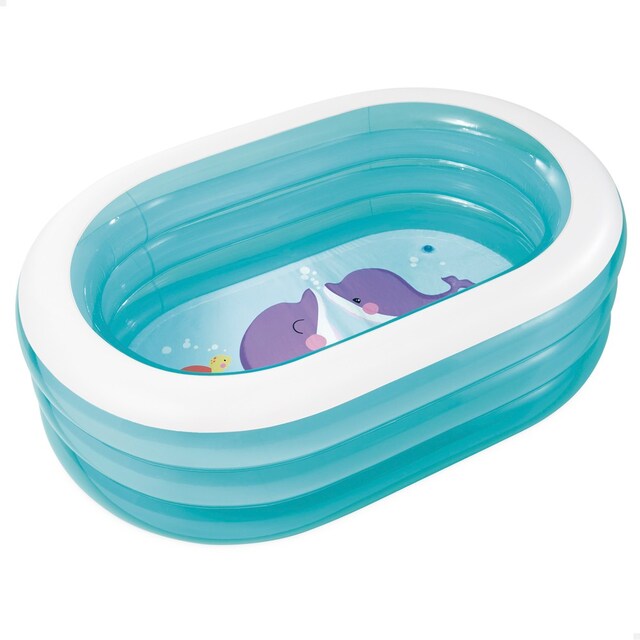 Imagen 0 de Piscina hinchable Intex my sea friends 163x107x46 cm - 230 litros