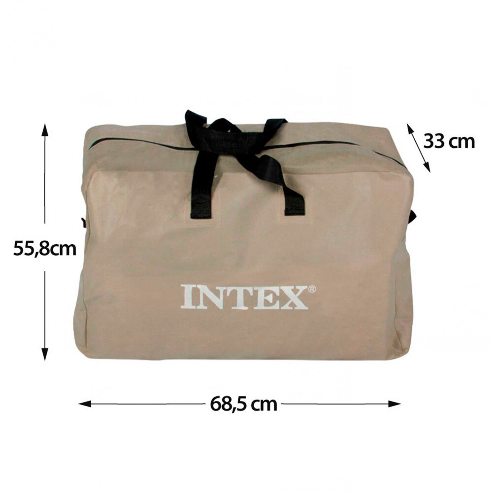 Bateau Gonflable Intex Excursion 4 - 315x165x43 Cm - Pour 4 Personnes - Gonfleur Recommandé