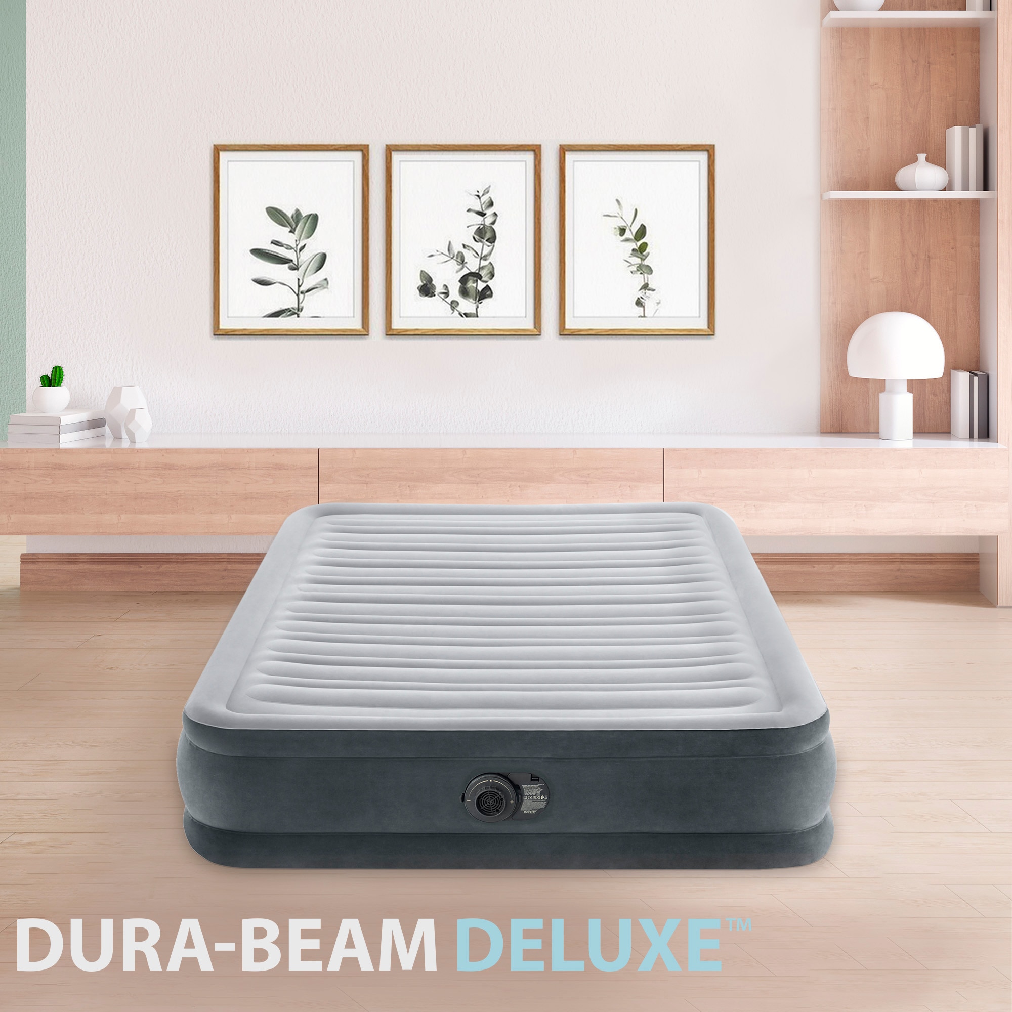 Colchón hinchable Dura-Beam Deluxe Comfort-Plush Intex - Gris Gris-2