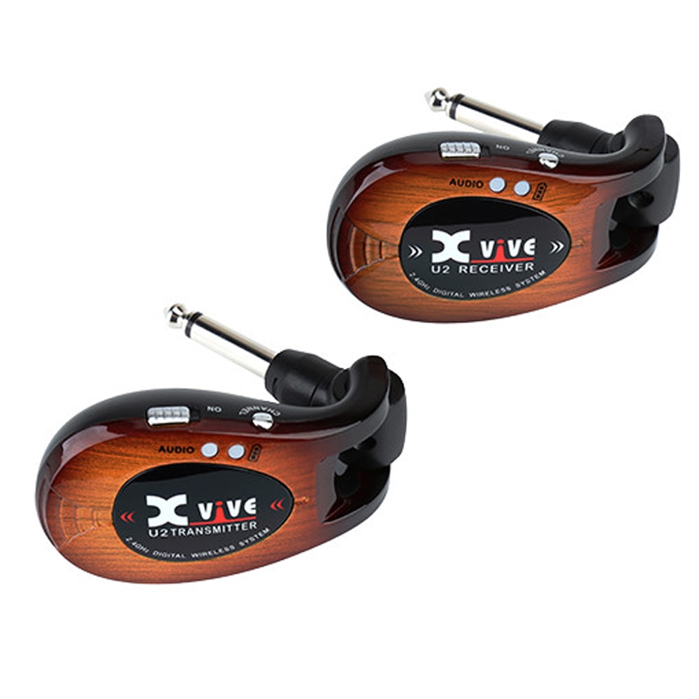 Imagen 0 de Sistema inalámbrico para guitarra/bajo Xvive U2 Sunburst Marrón