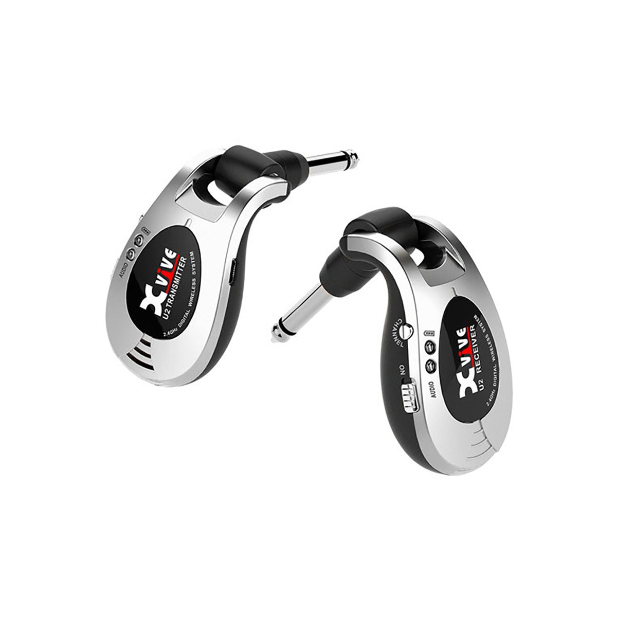 XVIVE - Sistema inalámbrico para guitarra Xvive U2 Silver.
