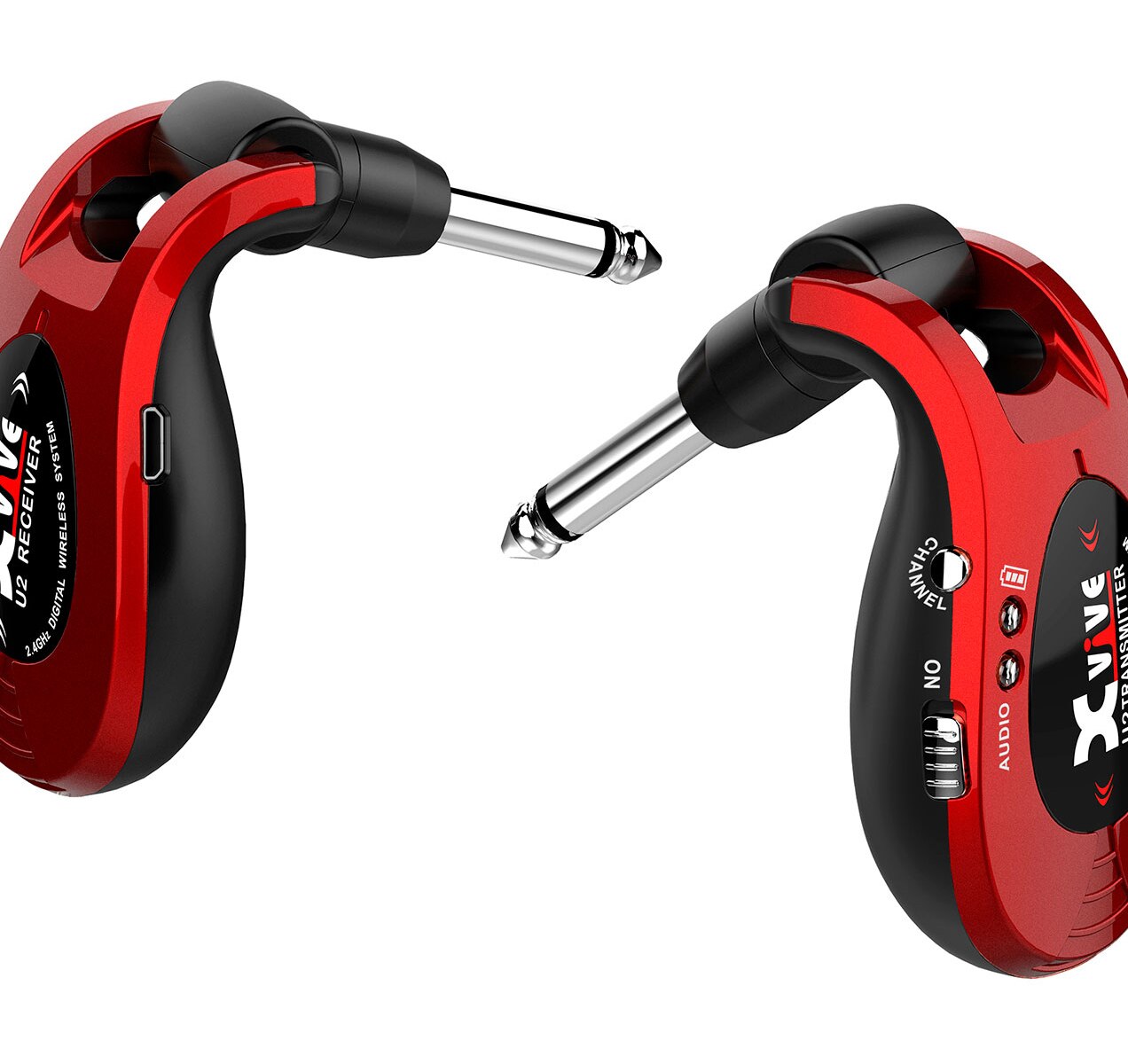 Imagen 0 de Sistema inalámbrico para guitarra Xvive U2 Red Rojo
