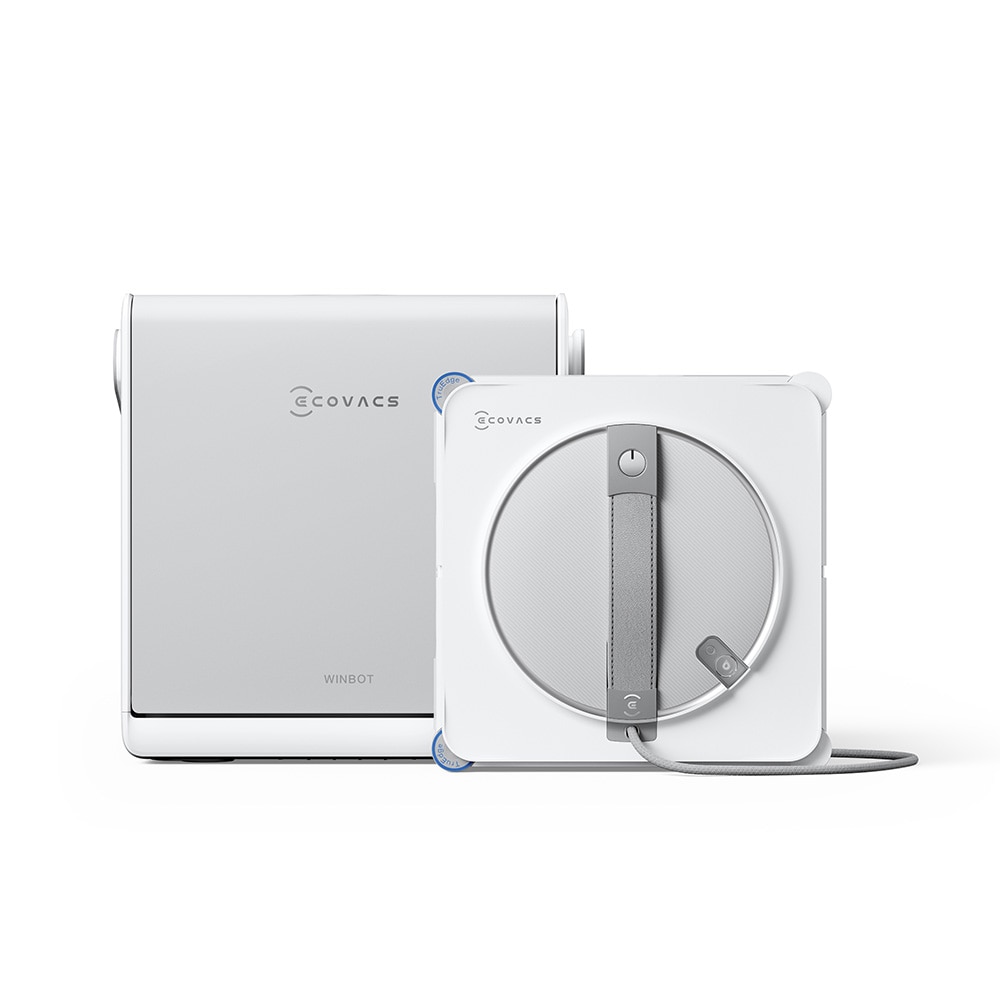 Imagen 0 de Robot limpia cristales Ecovacs WINBOT W2S OMNI EU inalámbrico con estacion de limpieza Blanco