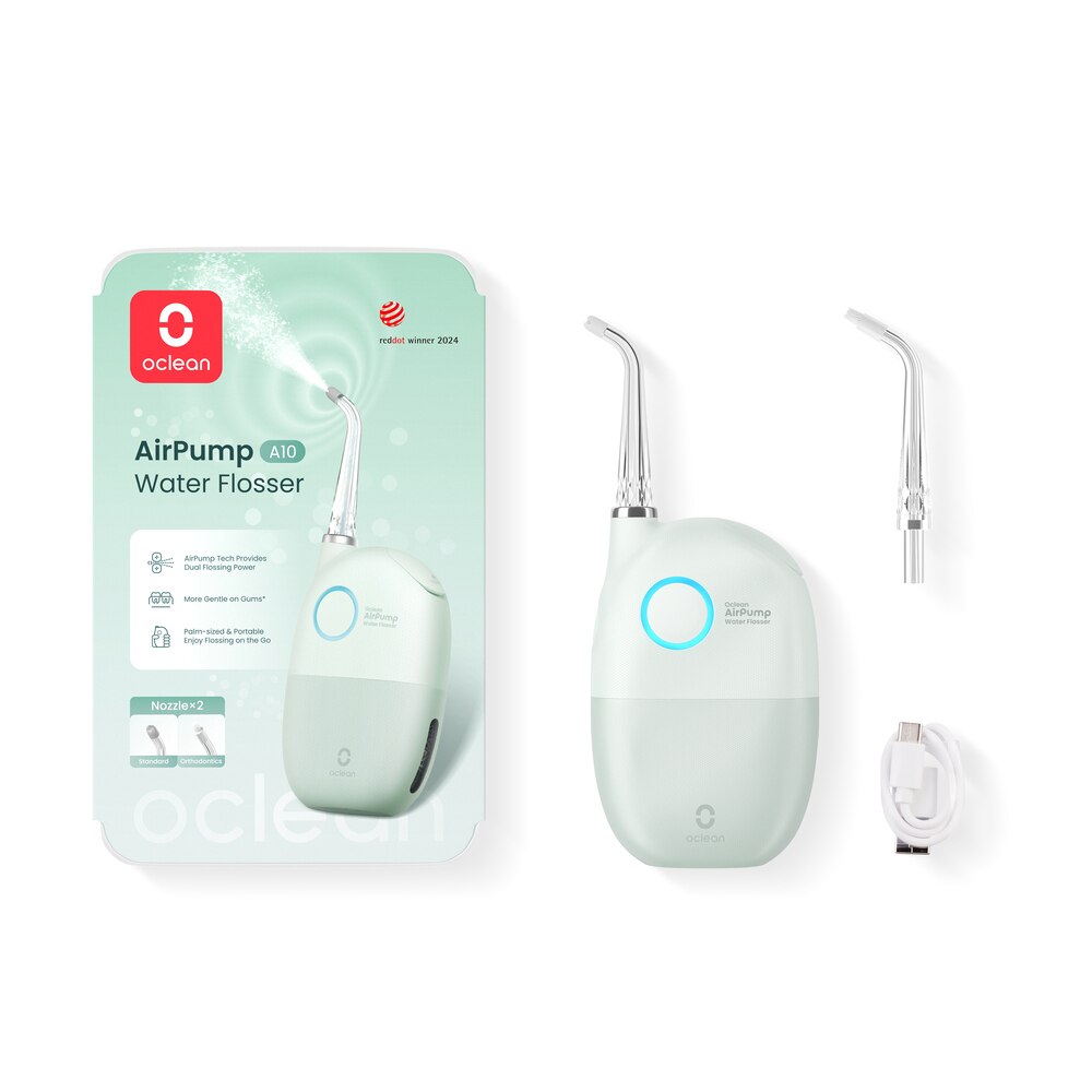 Irrigador dental Oclean AirPump A10 - Verde Verde-3