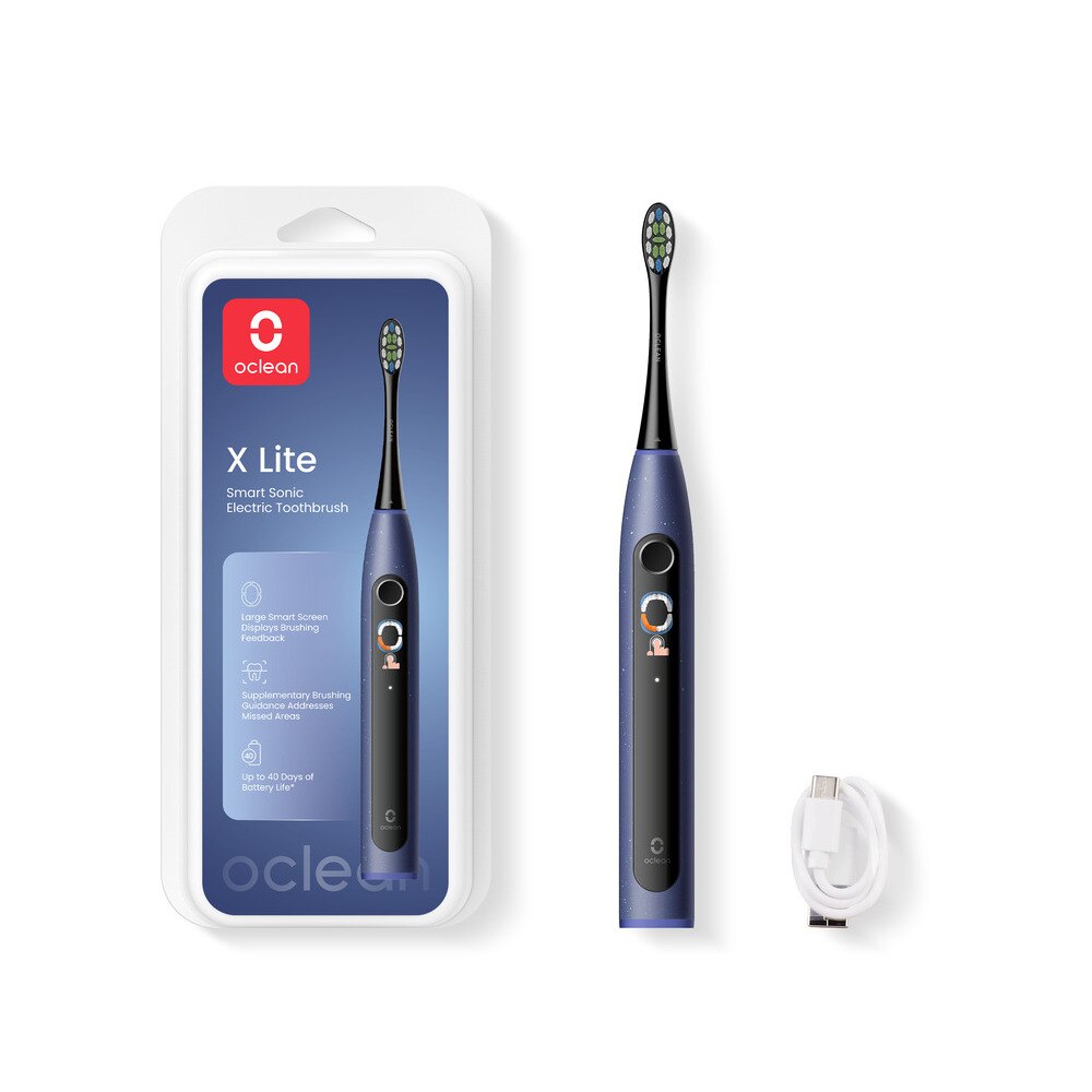 Imagen 2 de Cepillo de dientes eléctrico sónico Oclean X Lite Inteligente - Azul Azul