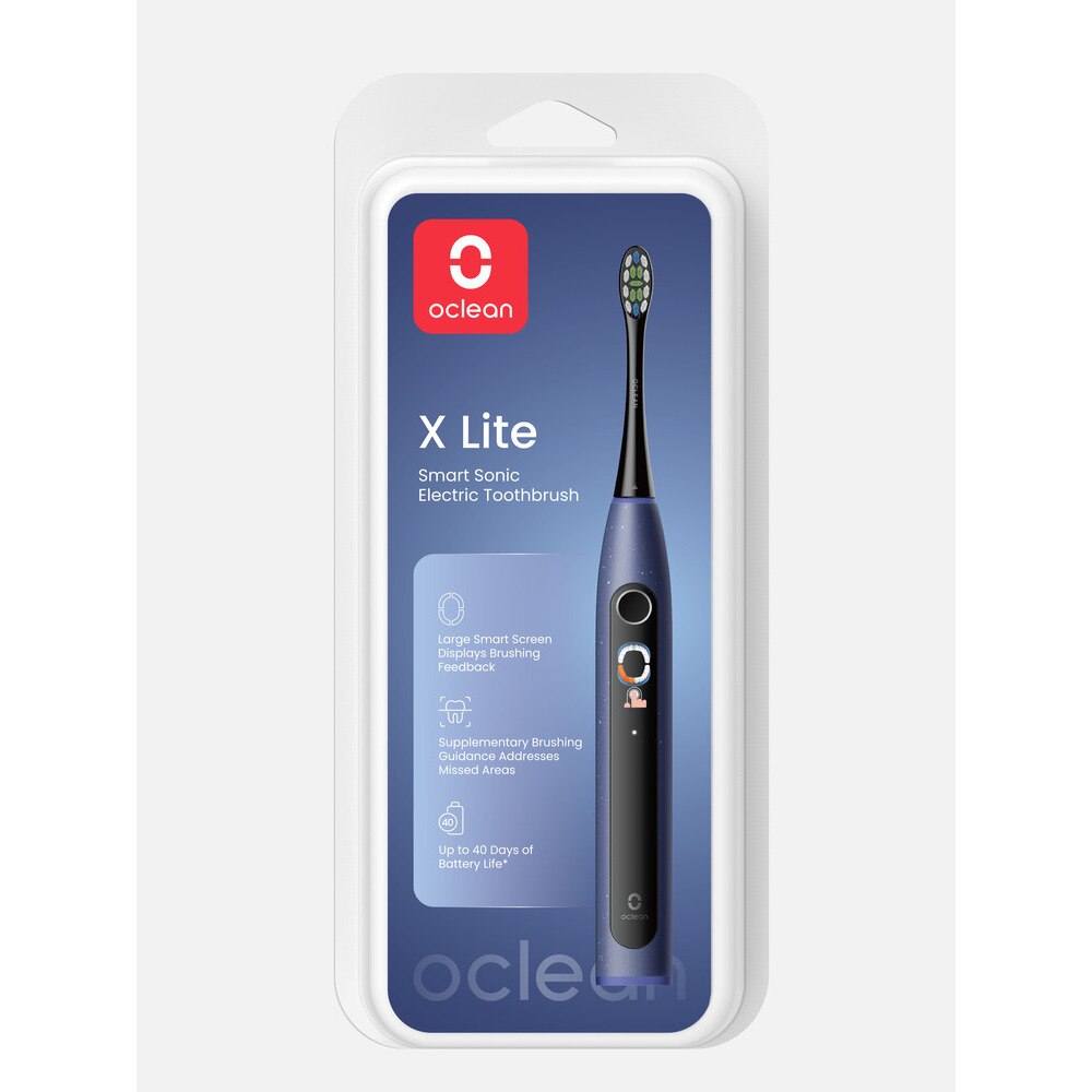 Imagen 3 de Cepillo de dientes eléctrico sónico Oclean X Lite Inteligente - Azul Azul