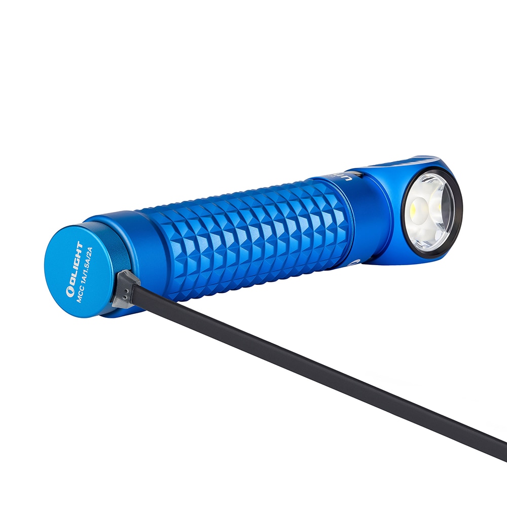 Linterna LED multifunción con sensor infrarrojo Perun 2000 lúmenes Olight - Azul Azul-6