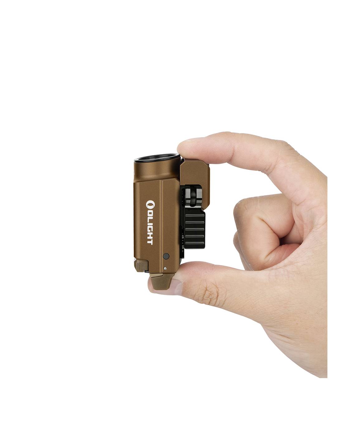 Imagen 2 de Linterna para arma Baldr S 800 lúmenes Desierto Olight - Marrón Marrón