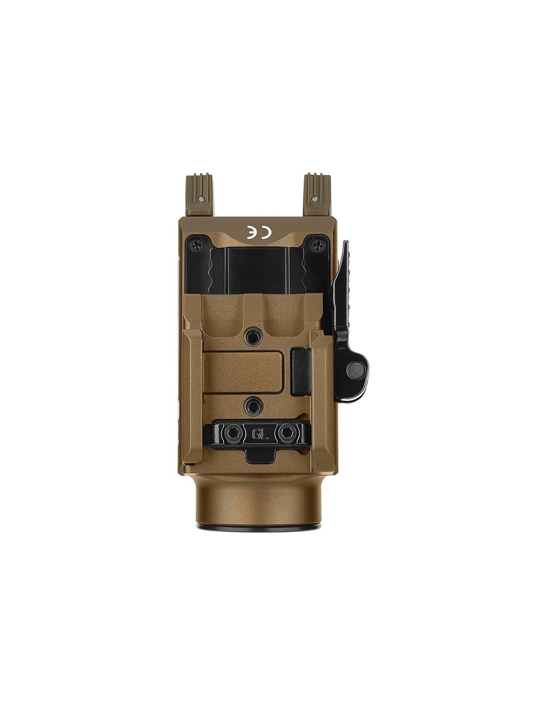 Imagen 4 de Linterna para arma Baldr S 800 lúmenes Desierto Olight - Marrón Marrón