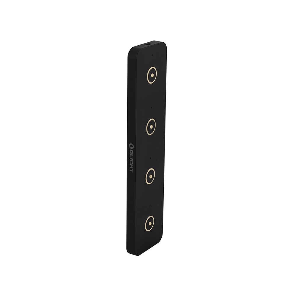 Cargador múltiple Omino para 4 linternas Olight - Negro Negro-4