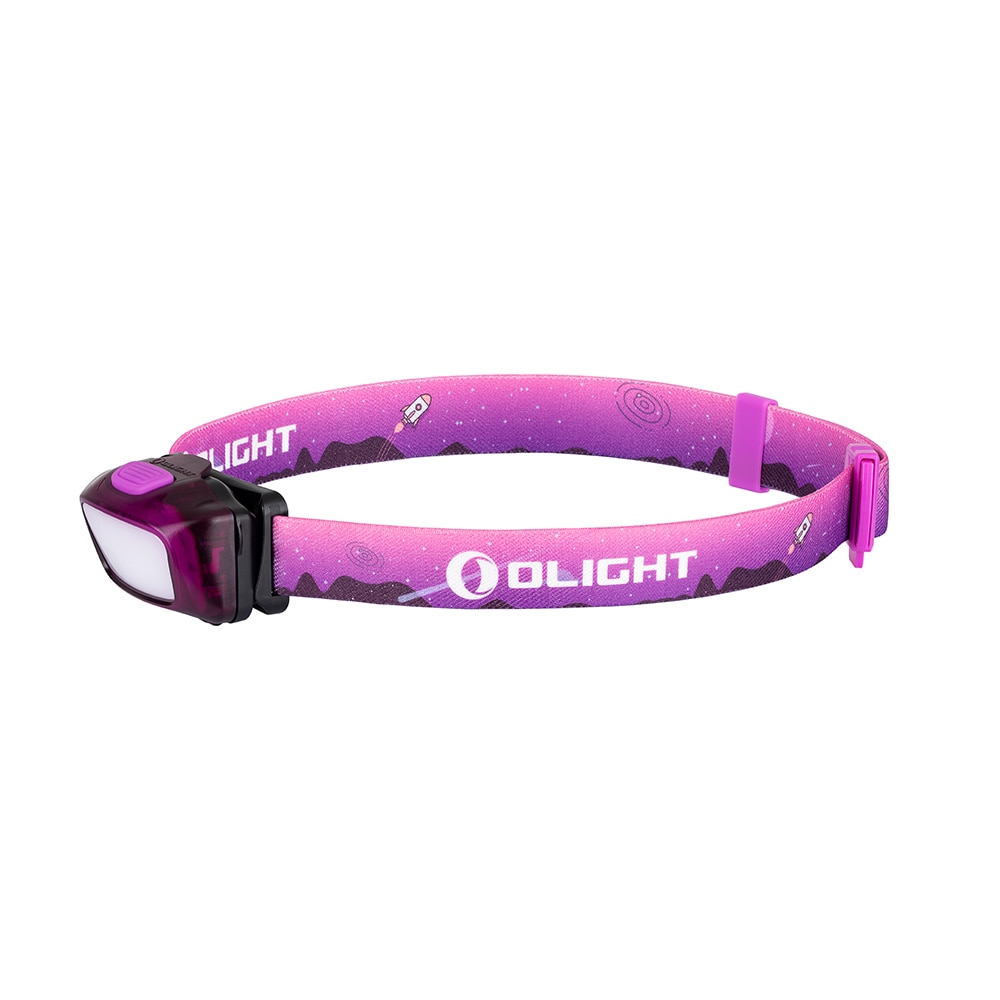Imagen 3 de Linterna frontal H05 lite 45 lúmenes Olight - Rosa Rosa