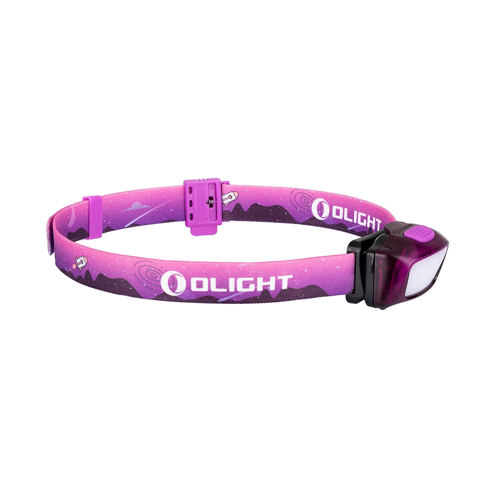 Imagen 4 de Linterna frontal H05 lite 45 lúmenes Olight - Rosa Rosa