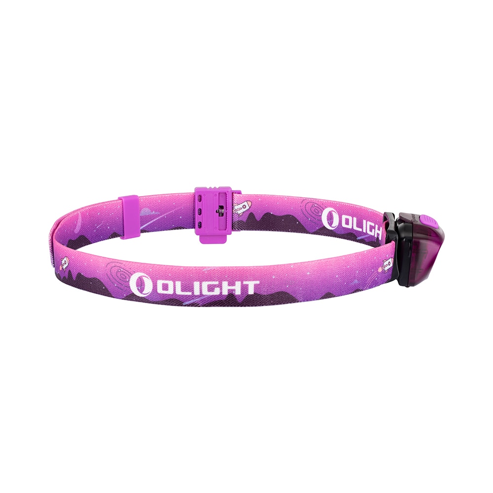 Imagen 5 de Linterna frontal H05 lite 45 lúmenes Olight - Rosa Rosa
