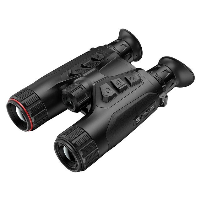 Imagen 0 de Binoculares térmicos Habrok HH35L telémetro IR 850nm Hikmicro