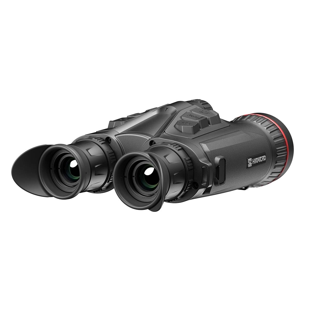 Imagen 2 de Binoculares térmicos con telémetro + IR Habrok Pro HX60LS Hikmicro - Negro Negro